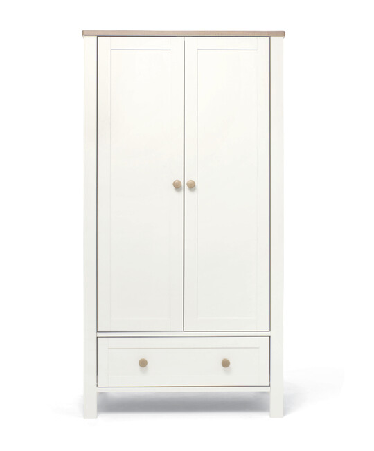 Wedmore 4 - Piece Cotbed with Dresser Changer, Wardrobe and Premium Core Mattress image number 12